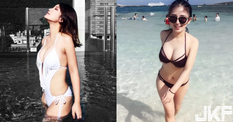 【蜗牛棋牌】姐是歐美系！台灣妹子「海外露奶」！渾圓白皙「霸氣雪乳」連外國人都征服了…