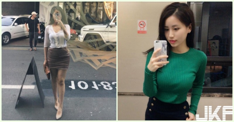 【蜗牛棋牌】塞飽塞滿！女同事「襯衫繃超緊」乳量快爆出來！超邪惡「挑逗畫面」上班該怎麼專心…