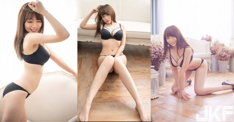 【蜗牛棋牌】深黑誘惑！萬人追蹤模特兒”史上最大尺度解放”　飽滿E杯與白皙長腿的完美結合