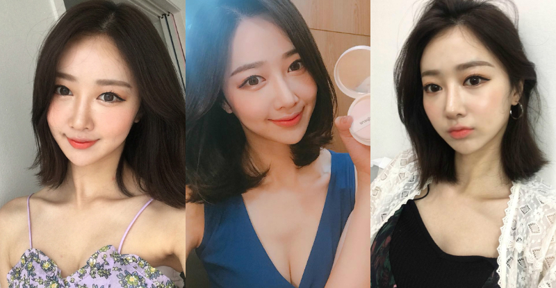 【蜗牛棋牌】「隱乳系正妹」低胸背心乳溝若隱若現，「雪白嫩乳」差點跟著掉出來啦！