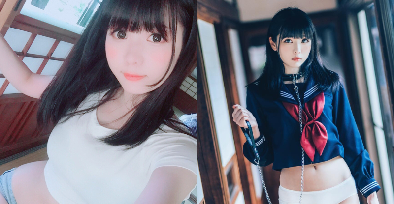 【蜗牛棋牌】超甜美Coser換上「超逼人熱褲」　絕美背影露出逆天長腿和渾圓蜜桃！