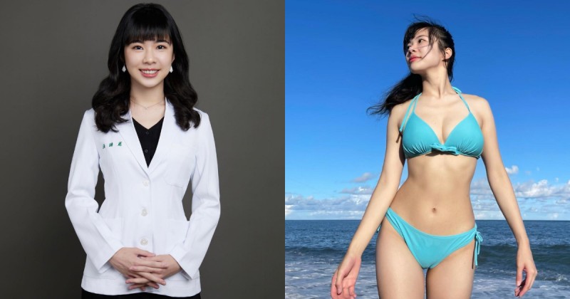 【蜗牛棋牌】醫學系學生「張語庭」成為準醫師　白袍底下是姣好曲線