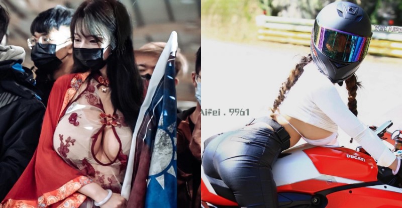 【蜗牛棋牌】台中車展人群中驚見「薄紗爆乳妹」　一手無法掌握的大小太吸睛