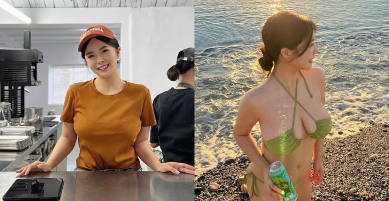 【蜗牛棋牌】花蓮冰店老闆娘「Amber」是正妹　衣服底下更藏豪乳身材