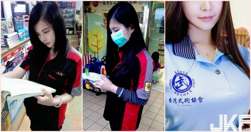 【蜗牛棋牌】跪求認識！汽車精品「正妹店員」原來是個巨乳妹！網：那麼大的「車頭燈」怎麼賣…