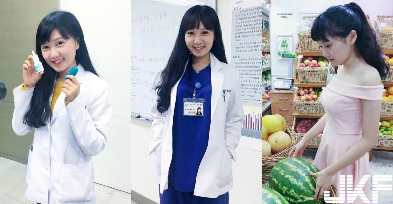 【蜗牛棋牌】實習藥劑師「和西瓜比大」…白袍底下曲線超兇狠！網：拜託餵我吃藥藥