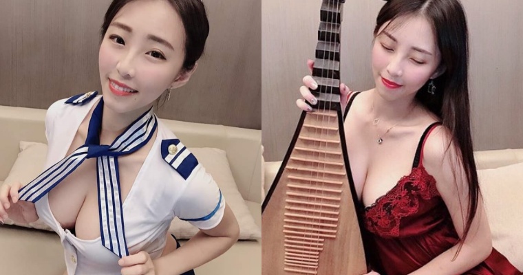 【蜗牛棋牌】鋼琴、琵琶她都會！性感才女「蔡凡凡」氣質臉蛋下，竟還有著「E 級棒」好身材！