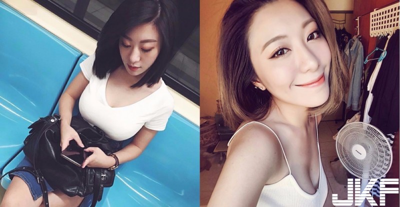 【蜗牛棋牌】捷運上「白衣大奶妹」上圍太兇好搶眼！極品身材竟還是「水滴狀美乳」！