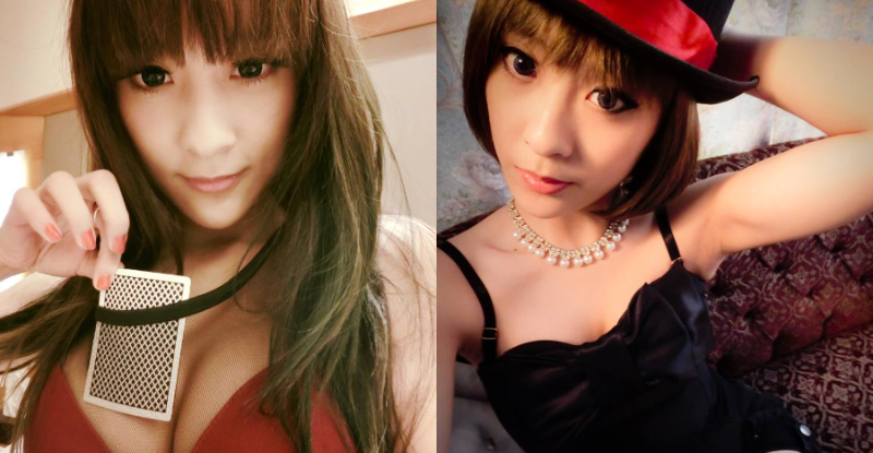 【蜗牛棋牌】「火辣女魔術師」絕招是從巨乳變出東西　爆乳身材讓人無法專心！