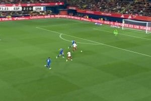 【蜗牛棋牌】友谊赛-西班牙3-0塞尔维亚 奥亚萨瓦尔双响穆尼奥斯首秀替补建功