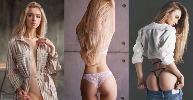 【蜗牛棋牌】滿滿福利！俄羅斯「翹臀妹」自掀裙證明沒穿褲　大尺加碼放送腿間三角洲