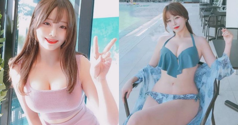 【蜗牛棋牌】肉都長在奶上！南韓超人氣BJ「白嫩巨乳」強力吸粉，火辣身材好誘人！