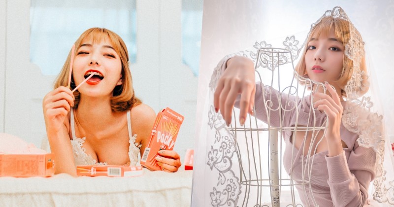 【蜗牛棋牌】小隻馬女友的「童話婚紗夢」！短髮巨乳「啾啾小公主」甜蜜現身讓人想好好寵愛她！