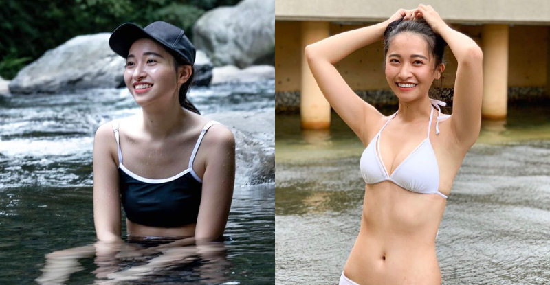 【蜗牛棋牌】化工系花學姊「Allison」氣質天然超迷人，比基尼「狂展白皙辣體」太養眼！