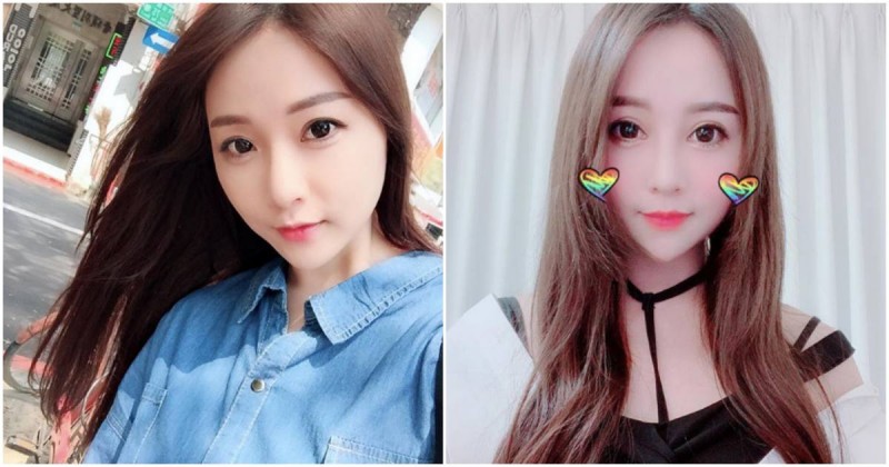 【蜗牛棋牌】有著水汪汪大眼的直播主「迷你菲」，「白嫩膚質」讓粉絲好想和她一起享用美食！