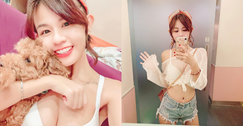 【蜗牛棋牌】人氣模特兒「安柏涵Amber Han」清新臉蛋甜笑超迷人，傲人上圍更激發破表性感力！