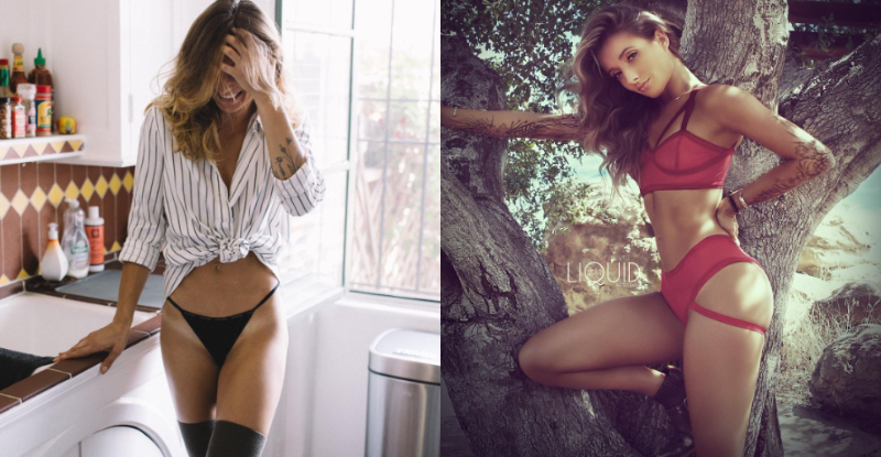 【蜗牛棋牌】專業！美國辣模什麼風格都能駕馭　清純鄰家系「一秒切換」狂野慾女