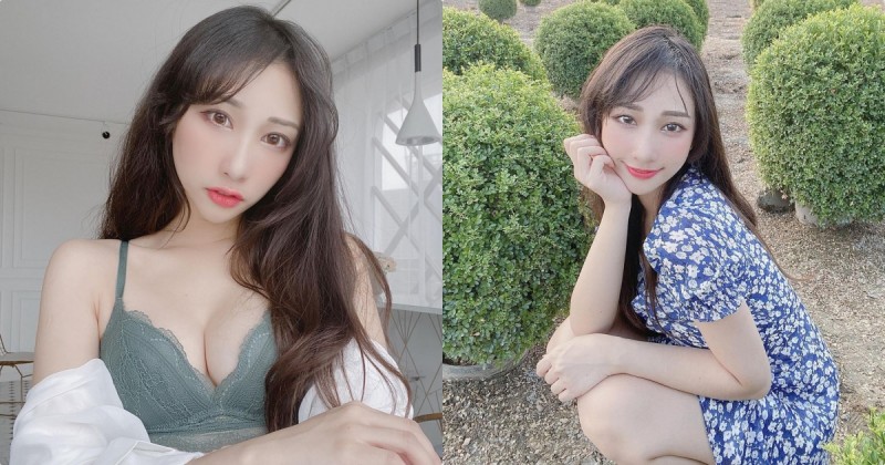 【蜗牛棋牌】正妹「岑晴晴」窈窕曲線配超甜臉蛋，性感內衣展現「超白皙嫩乳」！