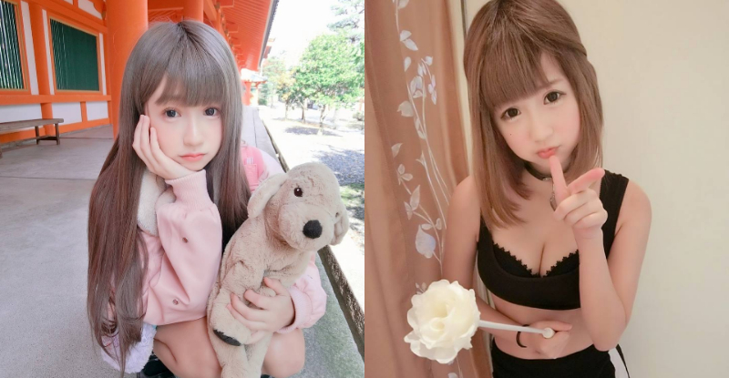 【蜗牛棋牌】超甜美「大眼妹」真的好萌喔！深藏不露「不合法好身材」令人想入非非！