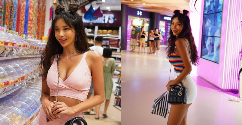 【蜗牛棋牌】零食店驚見「兇猛九頭身」，逆天美體火力展延超不科學