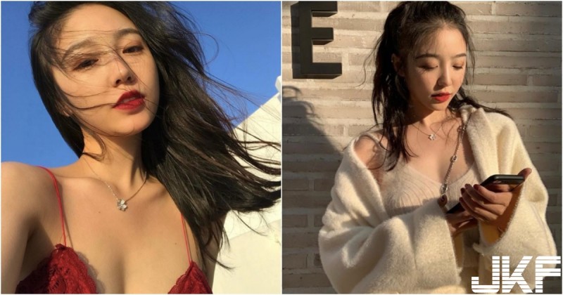 【蜗牛棋牌】台灣妹子「聿心」出國去～法式蕾絲體驗當地風情，低溫也擋不了正妹的熱情