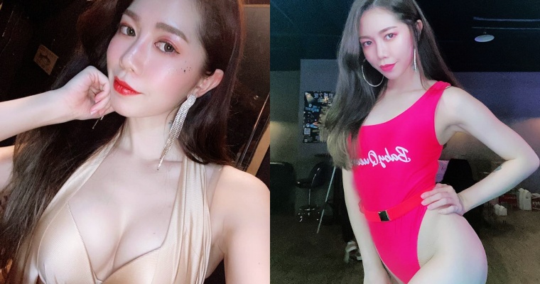 【蜗牛棋牌】深邃的五官，犯罪的開端！舞場女神「萬萬」辣曬超犯規「D 胸、纖腰、美腿」