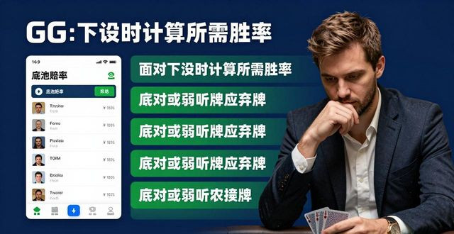 大发扑克实战攻略：位置优势与底池控制，新手稳定盈利指南