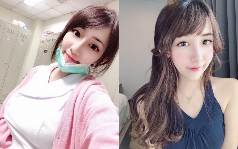 【蜗牛棋牌】想被她打針！正妹護理師「Elle」貼身護士服包不住「渾圓D奶」　感覺隨時都要爆開啦