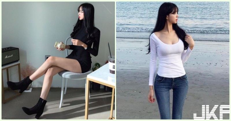 【蜗牛棋牌】神級美腿再現！「白皙爆乳奶妹」乳能量好飽滿！超邪惡「逆天長腿」讓人好興奮…