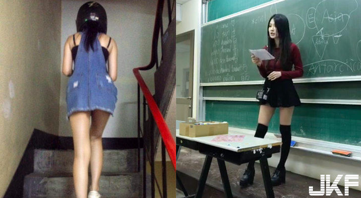 【蜗牛棋牌】網友驚見「極品美腿老師！」她的火辣身材讓 一票人戀愛了！