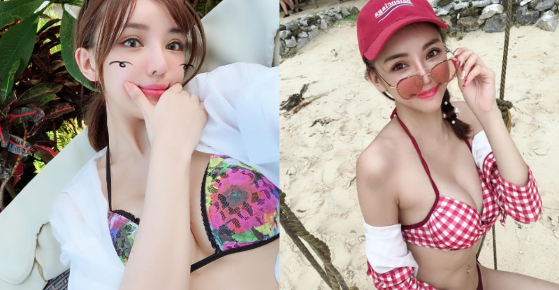 【蜗牛棋牌】性感火辣Bikini！比女神卡卡還女神的「Kaka陳咖喀」，讓人馬上噴發戀愛泡泡！