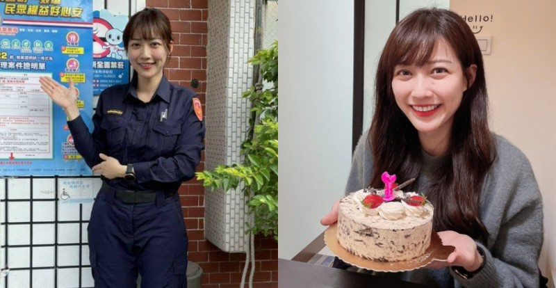 【蜗牛棋牌】屏東萬丹分駐所正妹女警「林孝芸」笑容太甜　網友求被逮捕