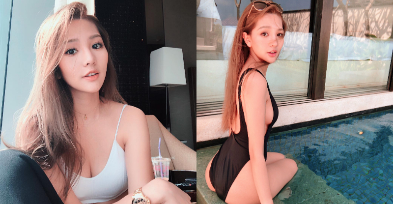 【蜗牛棋牌】買一送一！甜美正妹曬性感「飽滿側乳」　附送極品「渾圓蜜桃臀」！