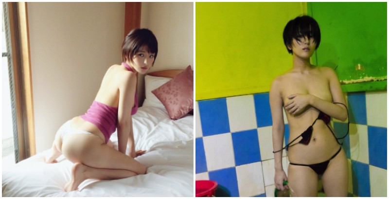 【蜗牛棋牌】尺度大解放！寫真界天然G奶「朝比奈祐未」全新寫真，豪乳肉臀完全解鎖！