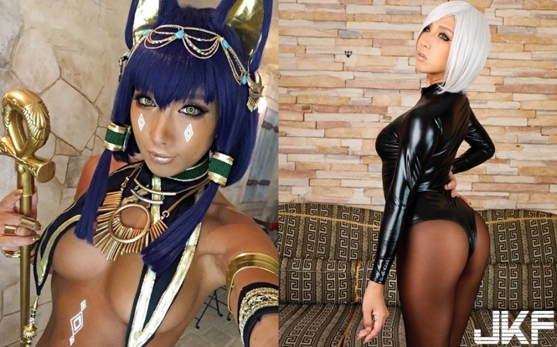 【蜗牛棋牌】豐臀Coser「黑肉隋棠」身體騷到發亮　大尺度「淩虐攝影師視角」淫照…是要逼死誰啊
