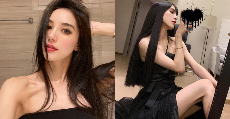 【蜗牛棋牌】欠征服！高冷正妹「Exist」銷魂電眼毒氣太強，性感香肩搭鎖骨撩翻男人理智線！