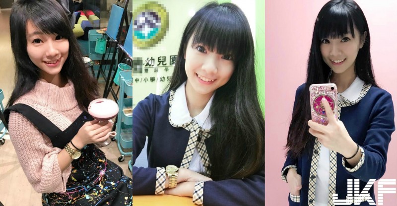【蜗牛棋牌】超童顏「小學老師」可愛虎牙太犯規！穿上制服根本就像姐姐…