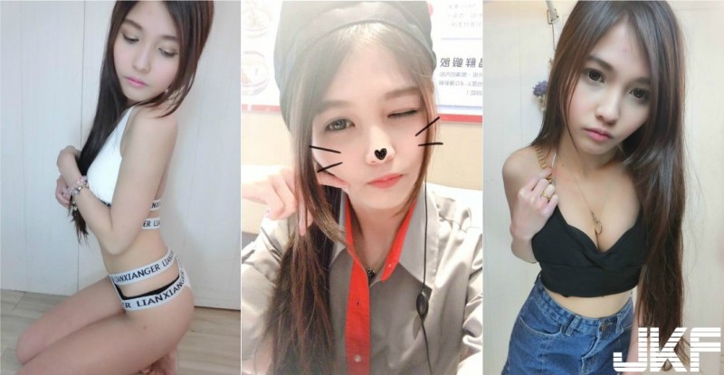 【蜗牛棋牌】板橋港點餐廳「正妹服務生」私下爆乳賣衣！網友：想吃頂級「奶皇包」…