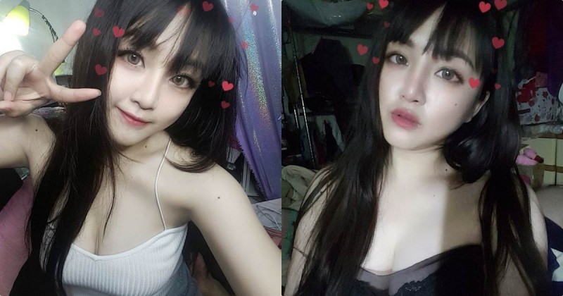 【蜗牛棋牌】實況主妤妤「飽滿乳量」衣服快爆開，強大的地心引力太驚人！