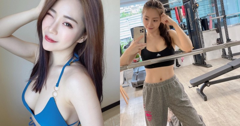 【蜗牛棋牌】最美領隊「佳佳 Eva Lee」辣秀精緻腹肌！「32E白嫩雪乳」快藏不住啦！