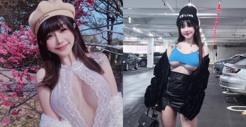 【蜗牛棋牌】人比花嬌！超辣小姐姐「張嘻嘻」透視蕾絲上衣中路大開爆乳賞櫻
