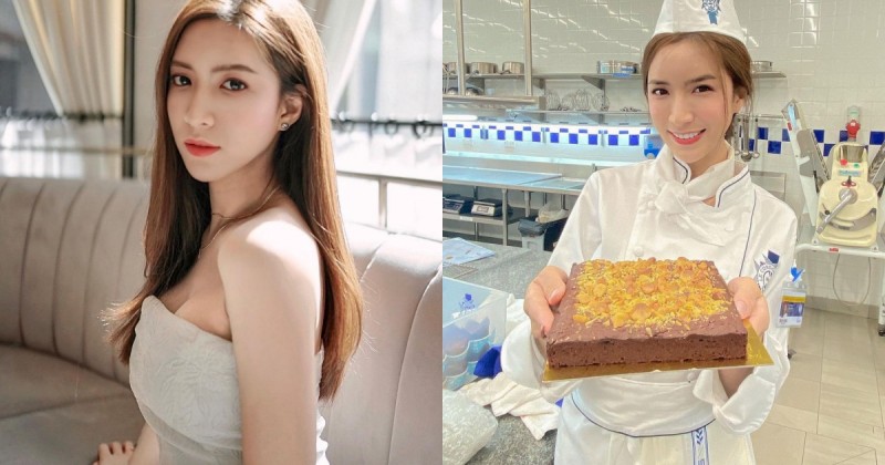 【蜗牛棋牌】「烘焙界美乳千金」超高顏值和氣質，甜美笑容火辣身材害網友瘋狂心動：缺女婿嗎？