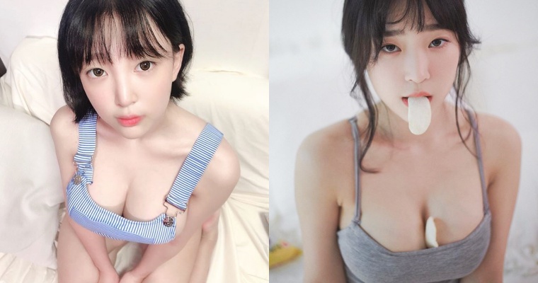 【蜗牛棋牌】口渴來喝 E 杯！韓國色氣尤物「姜仁卿」巨乳包不住…IG 滿滿邪惡視角任人看