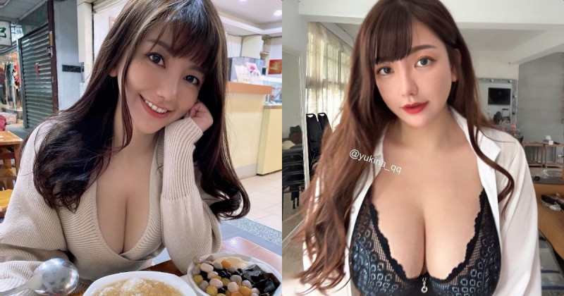 【蜗牛棋牌】正妹「優熙」曬超兇內衣辣照，「性感深溝」實在太壯觀了！