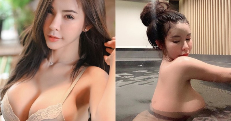 【蜗牛棋牌】堅挺雙峰不受引力拘束！「泰國豪乳妹」大方袒露奶奶，連洗澡都不怕被看！
