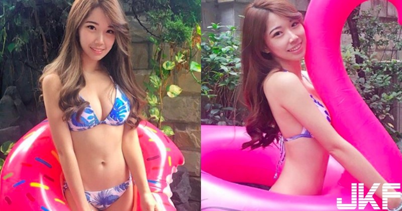 【蜗牛棋牌】這個笑容我可以！巴雷女孩「廖子萱」抱大鳥太性感，讓人一秒就想歪！