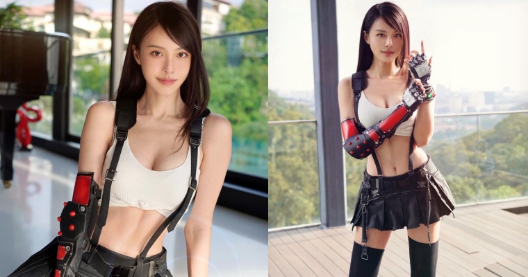 【蜗牛棋牌】鋼琴女神「李元玲」神還原《FFVII》女主角！網讚：身材最接近的 Tifa