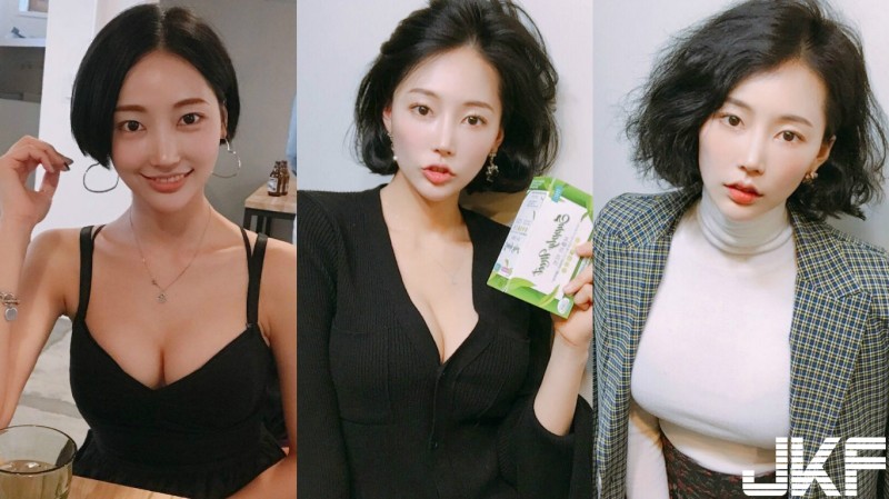 【蜗牛棋牌】好猛！短髮正妹「圓乳」直接從毛衣蹦出！兇猛程度直逼19禁…