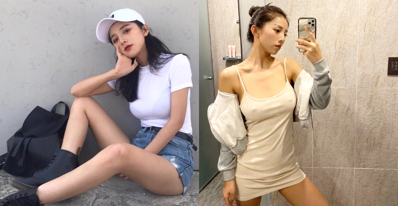 【蜗牛棋牌】安捏母湯！清新美女「沙小芊」不穿內衣大現性感激凸，兩顆形狀讓人看了血脈噴張！