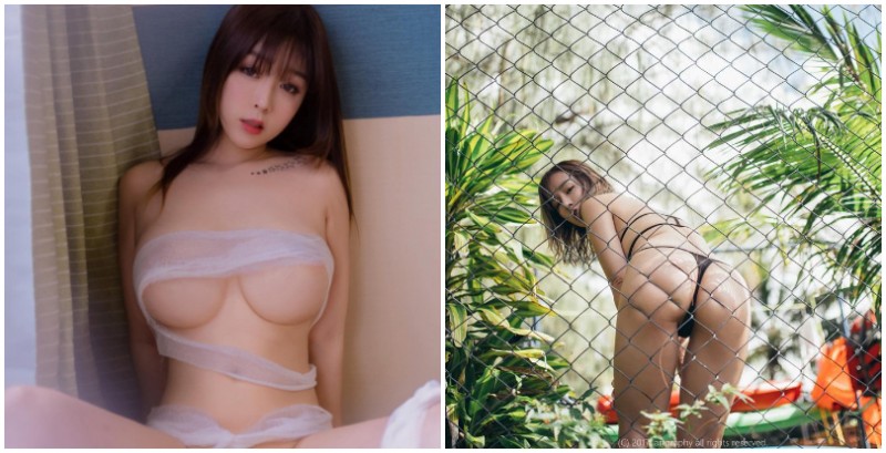 【蜗牛棋牌】辣妹出國還是要很騷！「性感小野貓」王羽純在度假勝地美尻壓網，費洛蒙都溢出來了